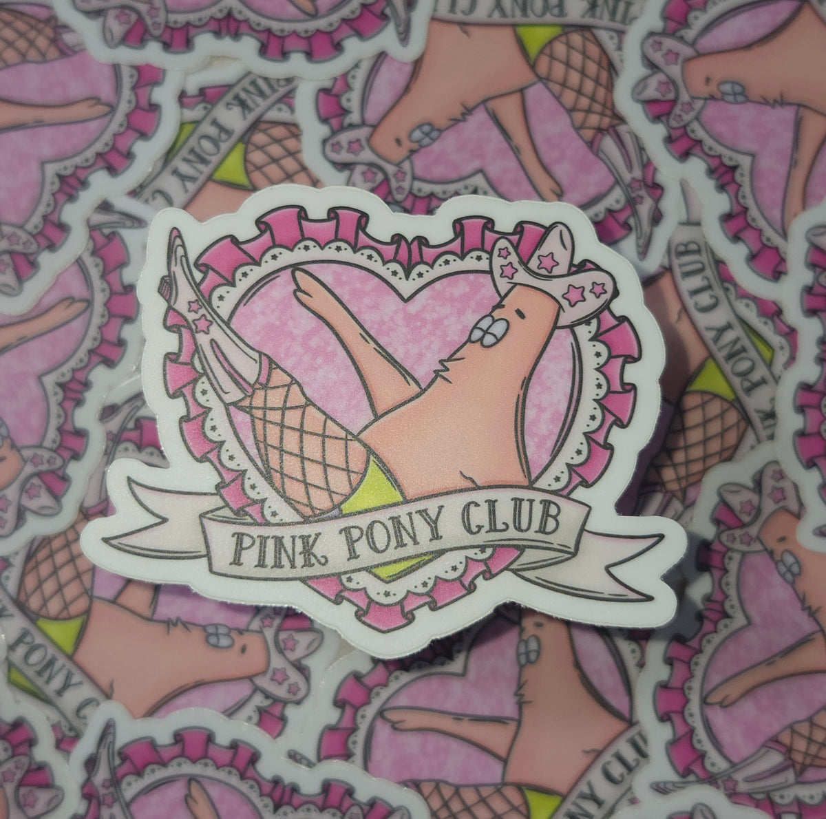 Pink Pony Sticker