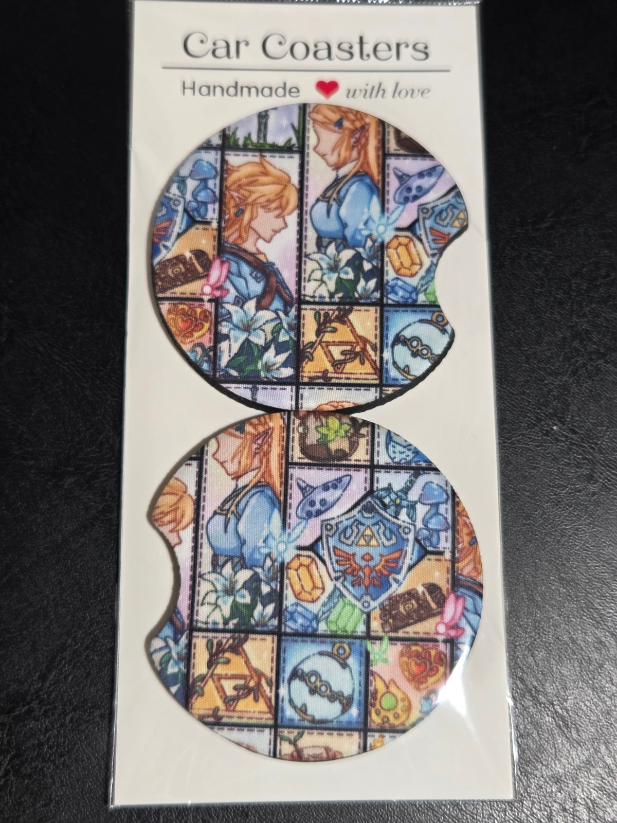 LOZ Patchwork Car Coasters