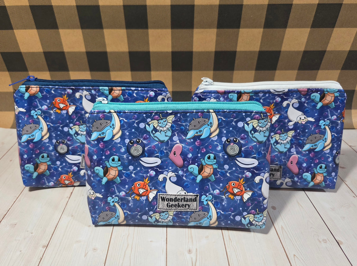 Water Monsters Mini Pouch