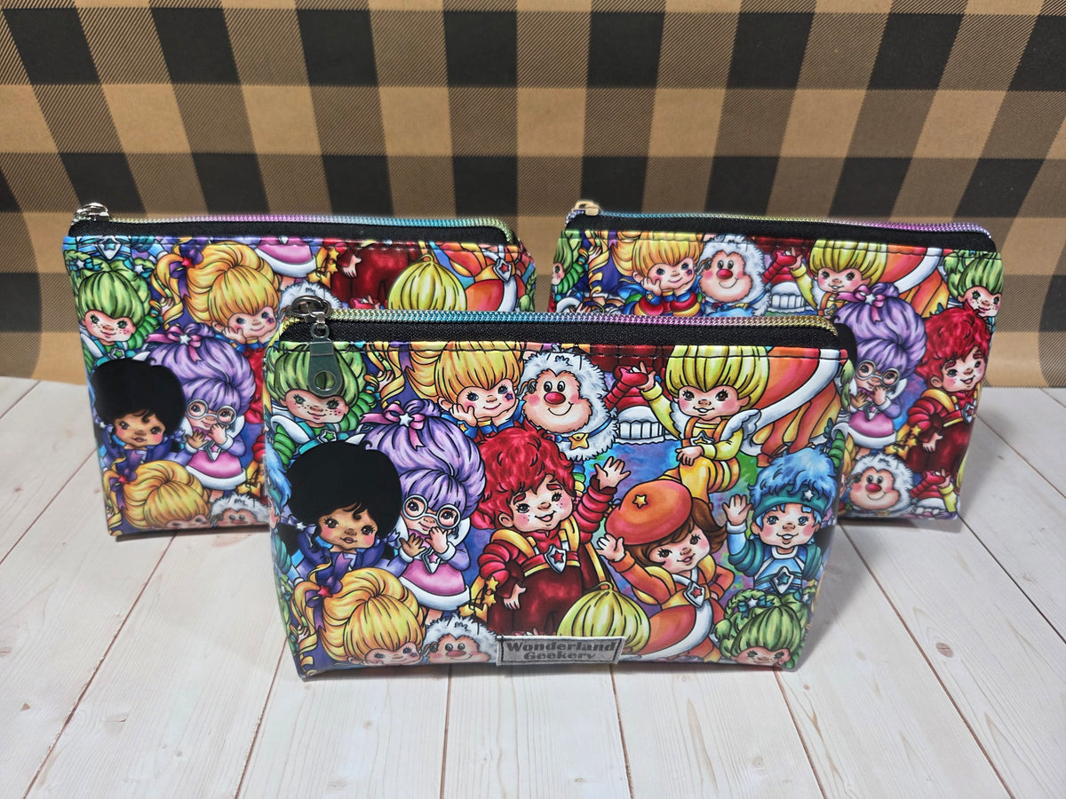Rainbow Stacked Mini Pouch