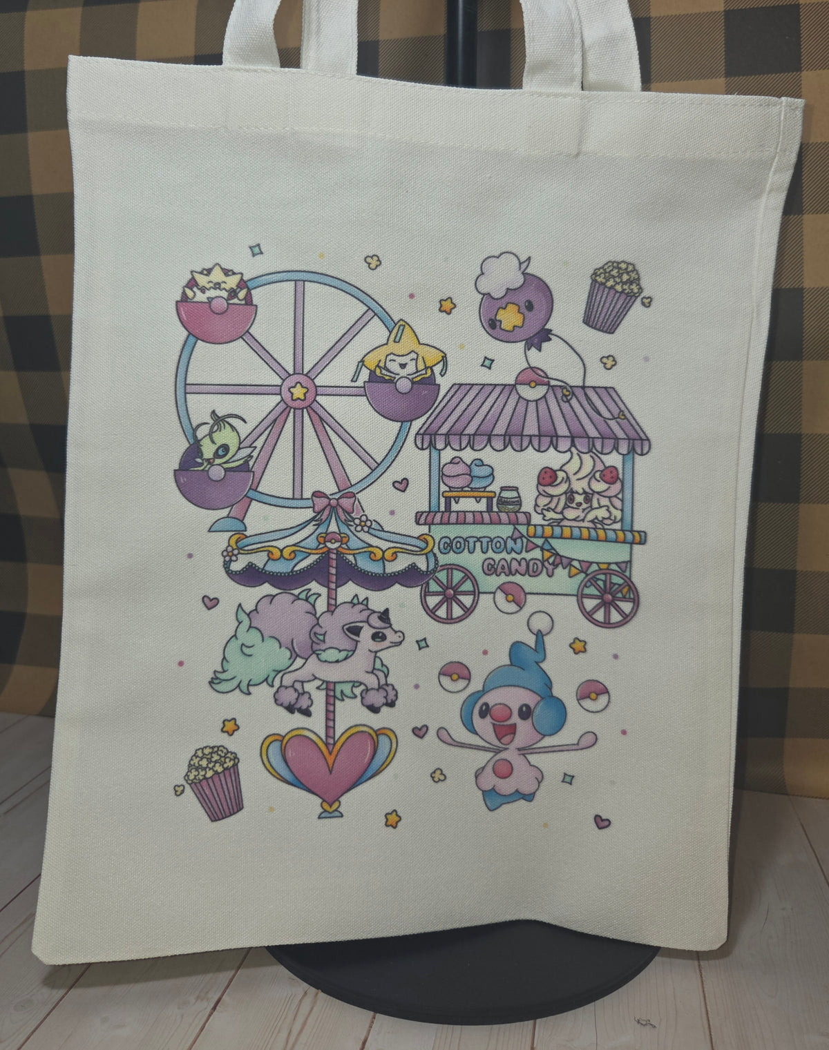 Poke Carnival Canvas Tote