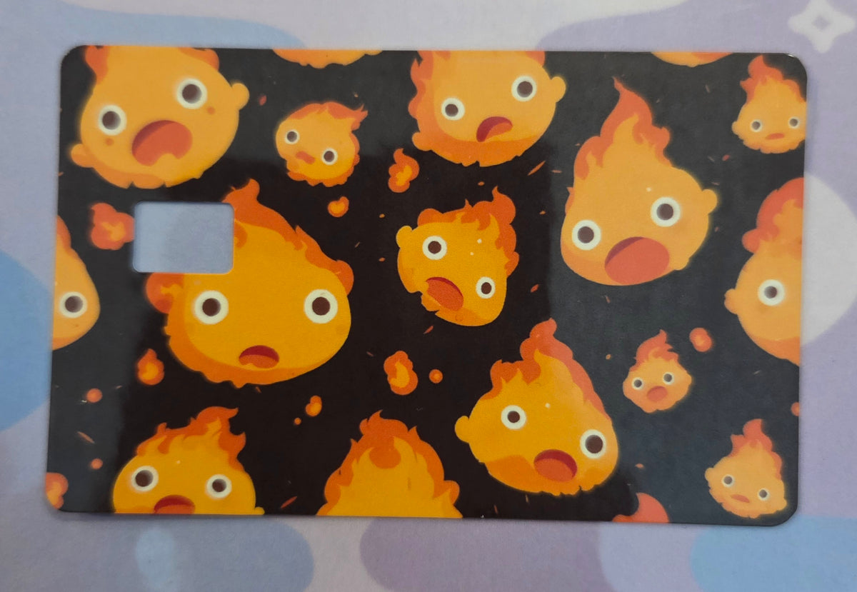 Flame Heart Card Skin