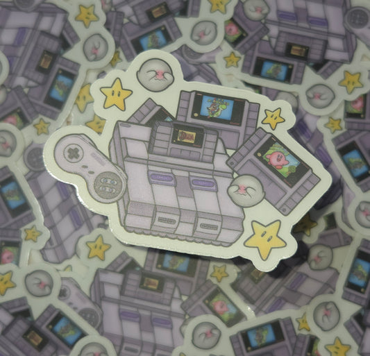 SNES Sticker