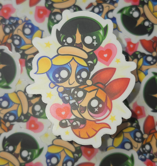 Power Sisters Sticker