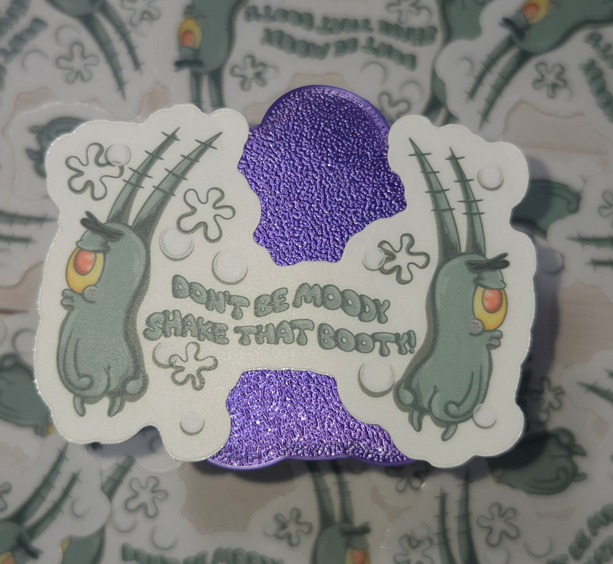 Moody Booty Sticker