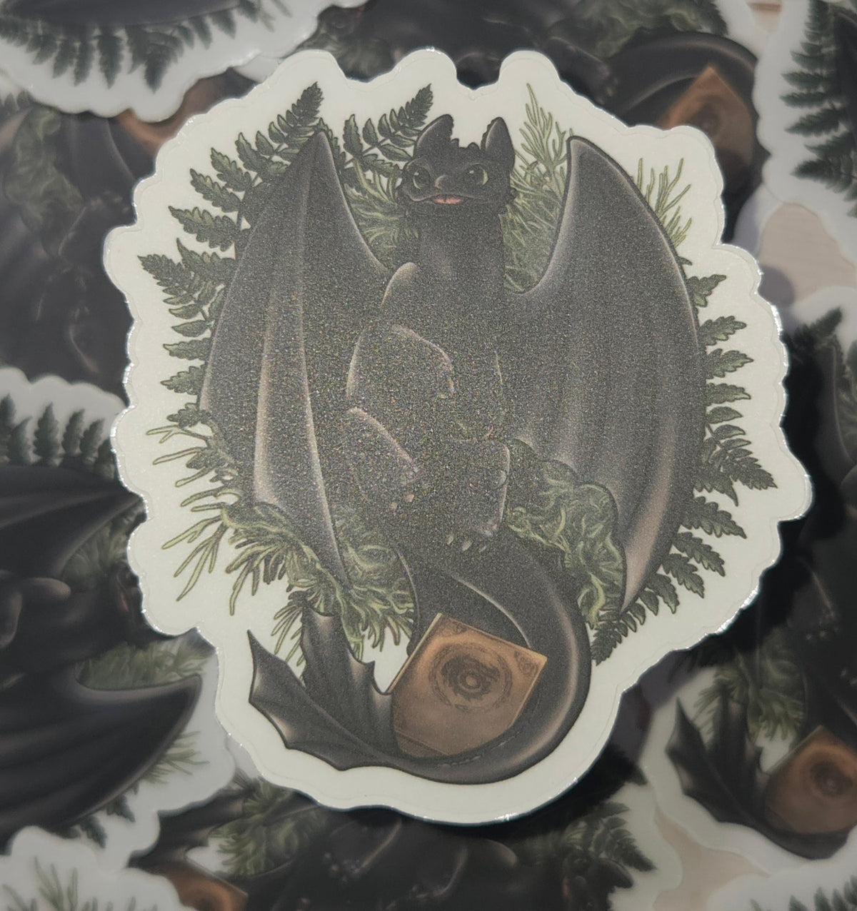 Tooth Dragon Sticker