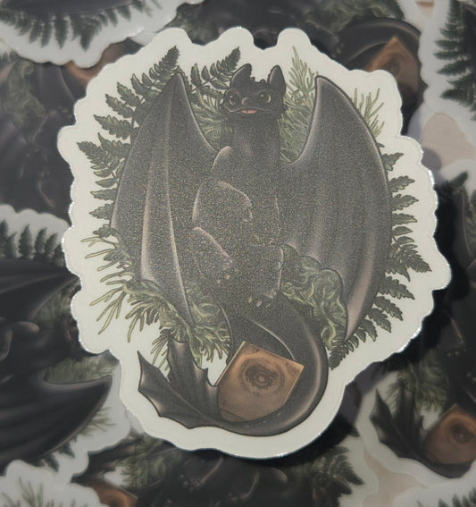 Tooth Dragon Sticker
