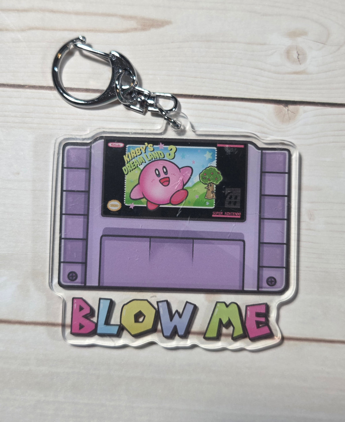 Game Cartridge Keychain