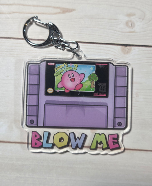 Game Cartridge Keychain