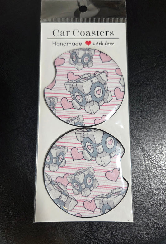 Companion Cube Coaster