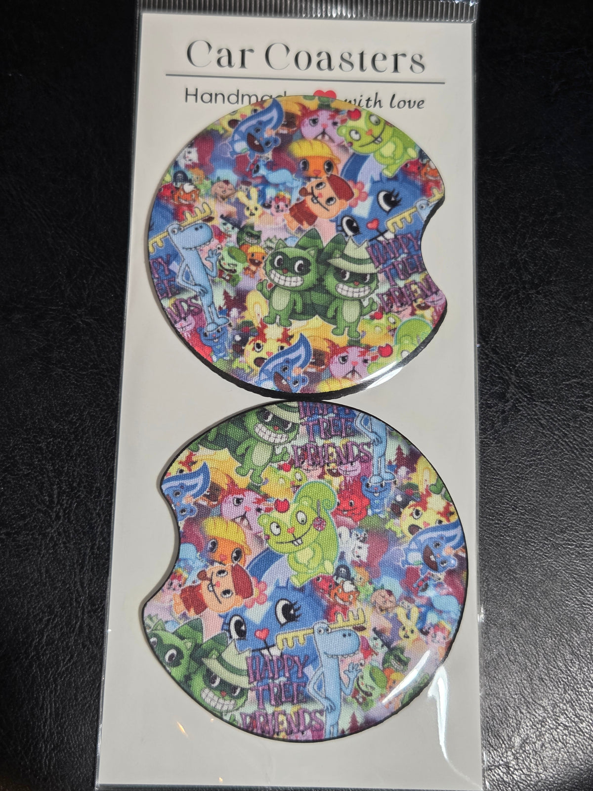 Happy Friends Car Coaster