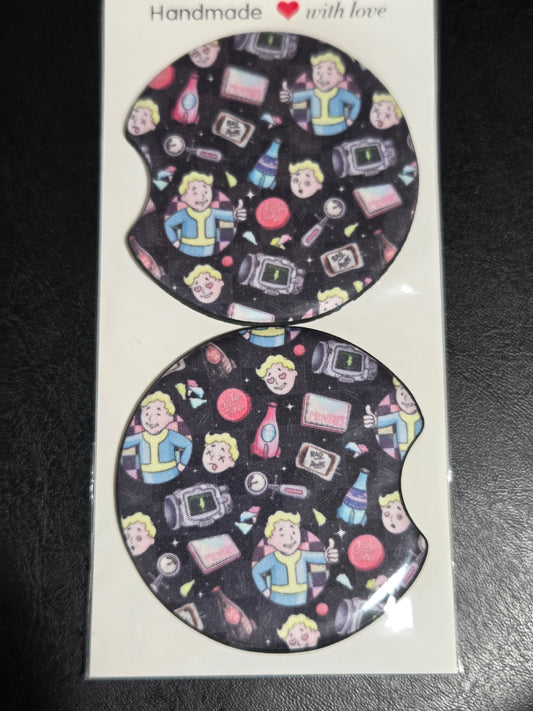 Vault Dweller Car Coaster