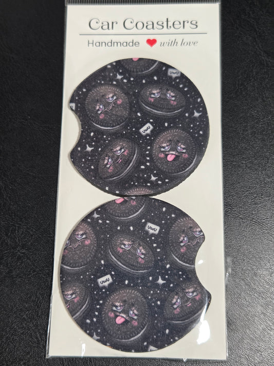 UwU Oreo Car Coaster