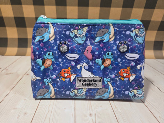 Water Monsters Mini Pouch