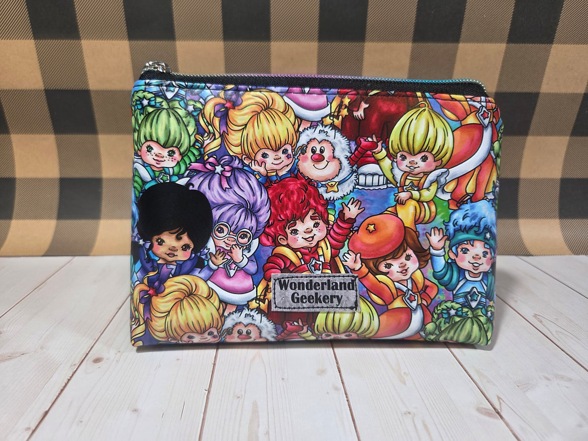 Rainbow Stacked Mini Pouch