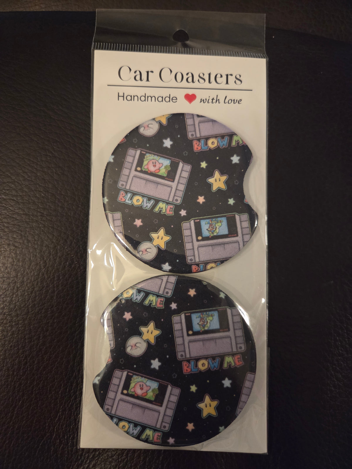 Game Cartridge Car Coaster