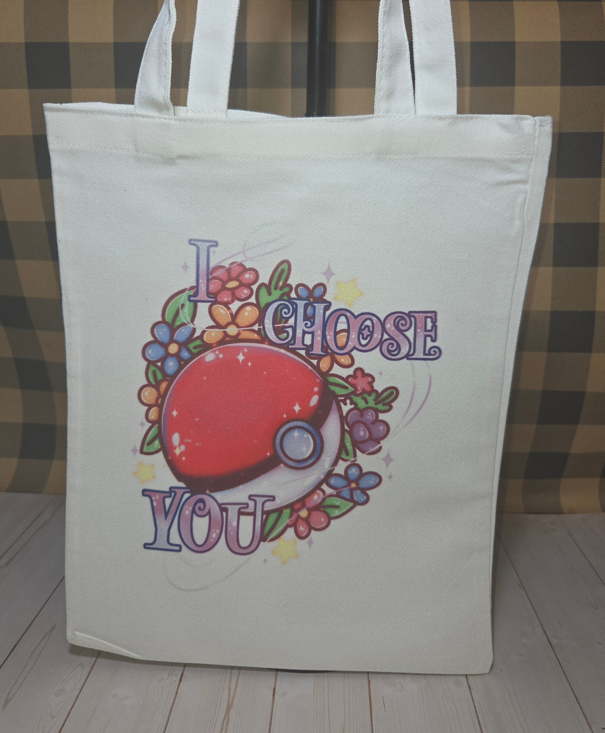 I Choose You Canvas Tote