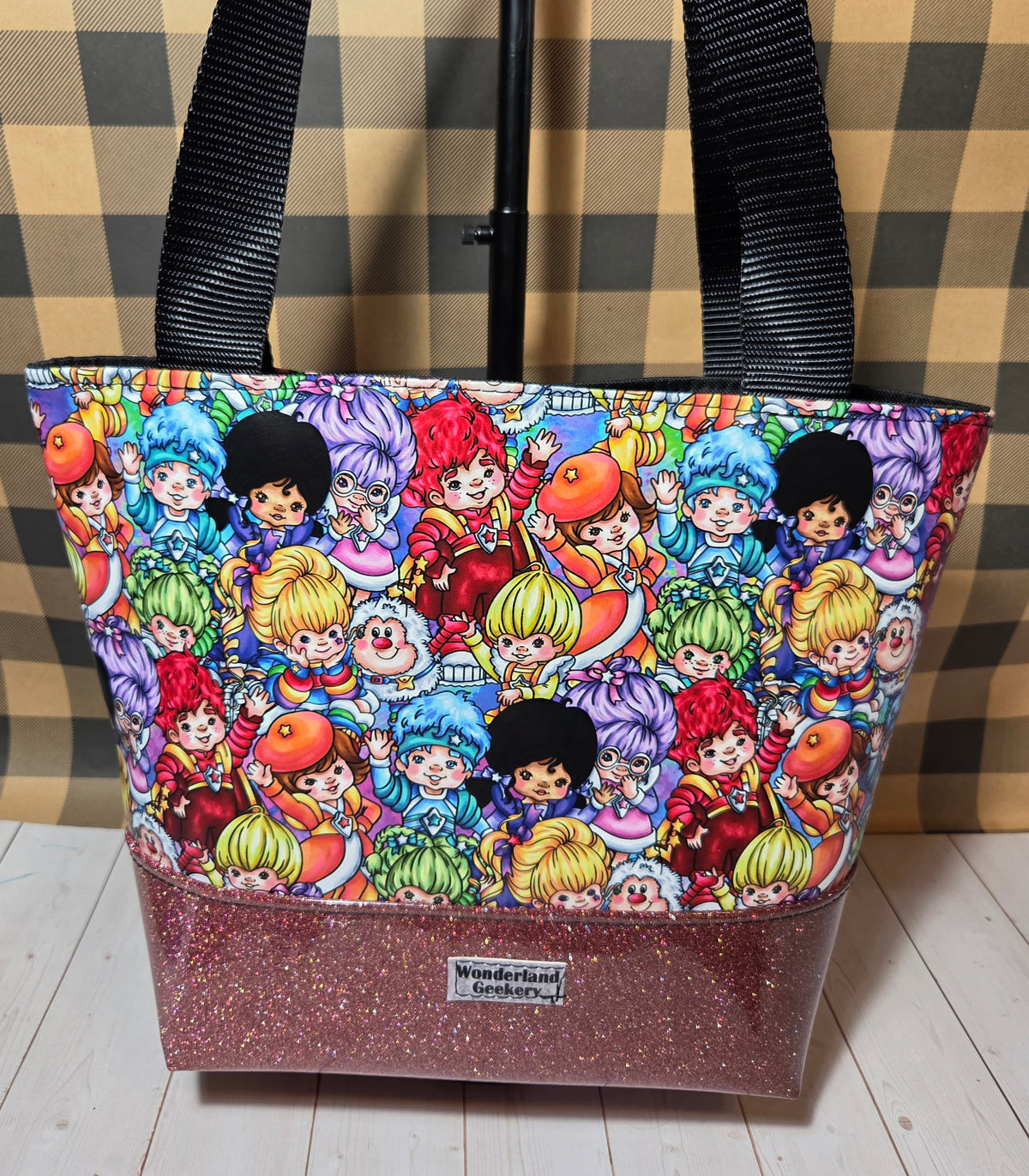 Rainbow Stacked Tote