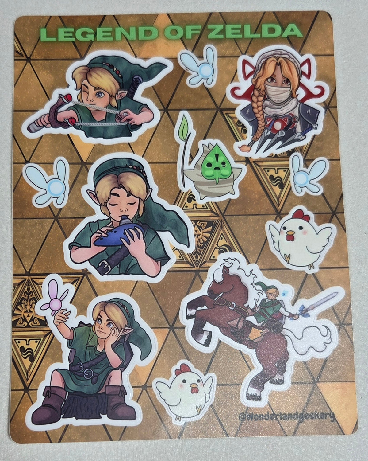 LOZ Sticker Sheet