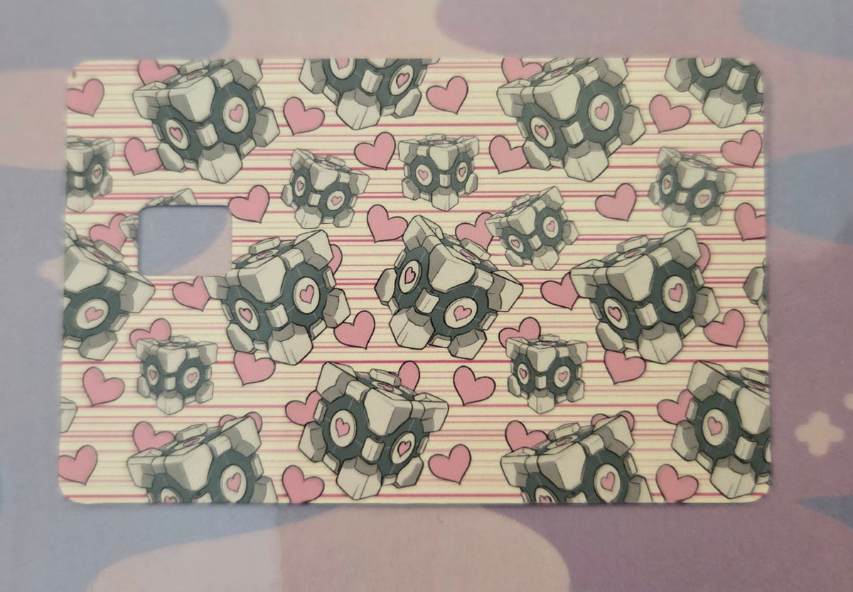 Companion Cube Card Skin