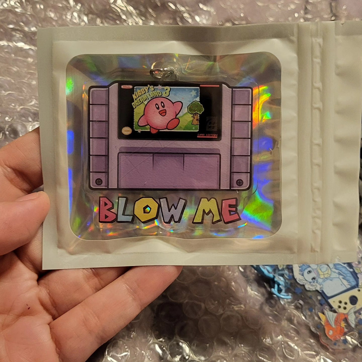 Game Cartridge Keychain