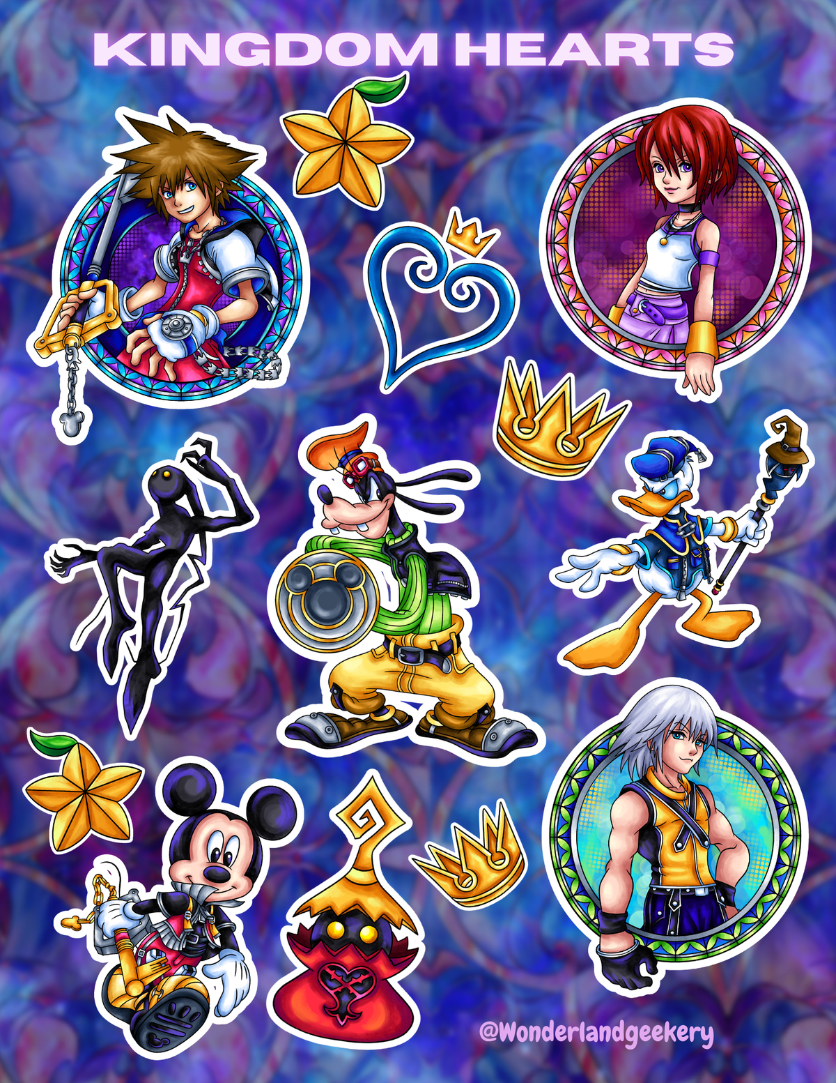 Dearly Beloved Sticker Sheet